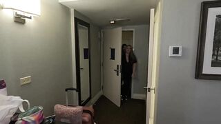 2 Married MILFs Jump on My Casting Daybed for a Discharged at Being Porn Stars
