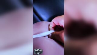Fingering Sky's Soaked Rectal hole Then Slappin' That Booty - 1000LB PANDA