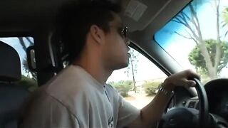 Mature Creep Persuades 2 Hawt Blondes to Suck Him Dry