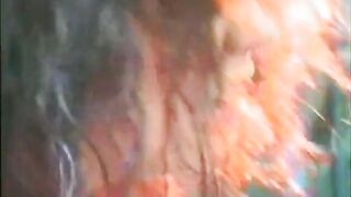 Lascivious chap screwing hawt hottie hard after licking her twat unfathomable on the bed