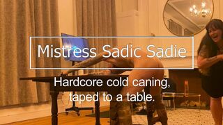 Cold Caning and Some Cute CBT Bound to a Table