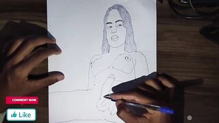 My Girlfriend was transgender and I screwed her a lot with Drawing Art English version