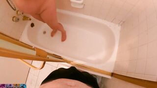 Stepsister wishes stepbrother to cum in the shower with her
