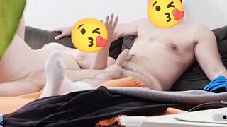 Obese White Gal Sucking Shlong