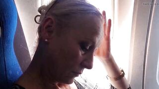 Older Blond Wife Enjoys Foot Fetish
