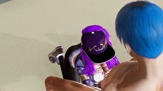 League of legends:Akali licks her previous to video