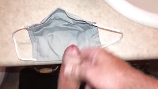 Cumming on this mask for a second time now out of washing it, next time I’ll have a fun wearing it