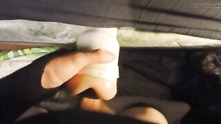 fleshlight banging with Raven LeTrap
