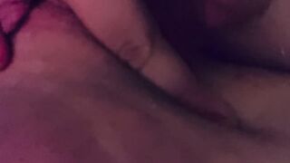 Anal and banging my cunt at the same time. All holes full x