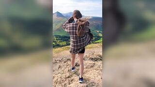 Hiking or swimming?