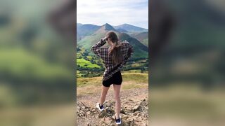 Hiking or swimming?