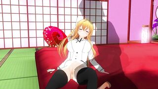 CG ANIME Mayuri let u play with her twat