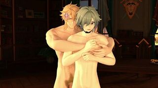 Varka x Lohen - Genshin Impact Queer R34 Animation