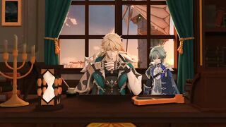 Varka x Lohen - Genshin Impact Queer R34 Animation