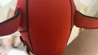 I voided urine on a doxy and drilled her in the throat with a large cock