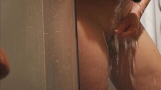 Watching My Large stepsister Shower & Masturbate!