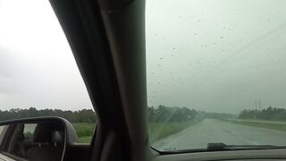 HEADING INTO BAR RAIN STORM IN TEXAS!