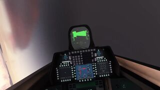 Flying Around San Francisco At Sunset In My F-22 Raptor