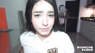 Punished For Not Doing Homework – Hogtied, Butt Banged Raw, Creampied, Then Farted Out Stepdads Load ?