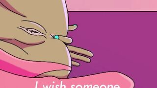 Glamorous pierced cutie gets high, grows a futanari rod, and cums from anal masturbation