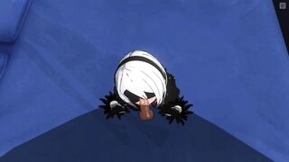 CG MANGA POV Ardent Oral pleasure From Sexy 2B