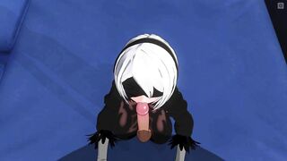 CG MANGA POV Ardent Oral pleasure From Sexy 2B