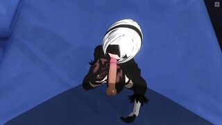 CG MANGA POV Ardent Oral pleasure From Sexy 2B