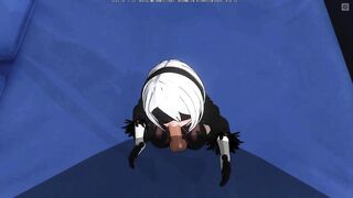 CG MANGA POV Ardent Oral pleasure From Sexy 2B
