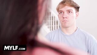 MYLF - Hawt And Hot mother I'd like to fuck Taught Her Stepson How To Cook By Using Various Sex Analogies