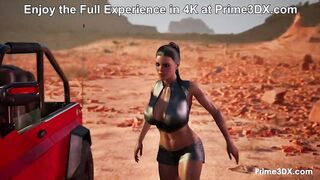 Futanari Babes in the Centre of Nowhere at Prime3DX