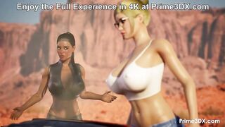 Futanari Babes in the Centre of Nowhere at Prime3DX