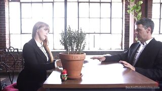Penny Pax Signs up for punishment Inc.