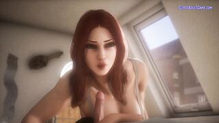 All That guy Desires Is To Screw His Stepmom Biggest Booty - Anal Sex ( CG Realistic )
