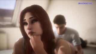 All That guy Desires Is To Screw His Stepmom Biggest Booty - Anal Sex ( CG Realistic )
