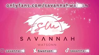 Amateur Pair Having Wild Morning Sex and Exploding Cum Over Savannah Watson's Biggest Titties