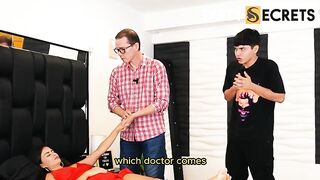 I SCREW THE SEXY DOCTOR BEHIND MY SPOUSE AND MY STEPSON LOVER'S BACK.