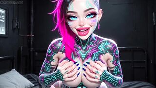 Cute Hot Talk and Bazookas, Ai Animation