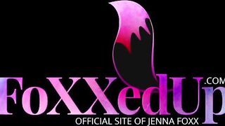 Jenna Foxx Christmas holiday vagina teasing!