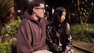 Anal creampie- Jovencita lalin girl tiene sexo vaginal y anal con su hermanastro porque su novio la dejó plantada!