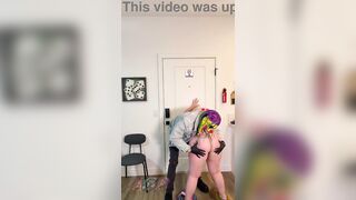 White thot hoe bangs Gibby The Clown And Cheats On Her BD