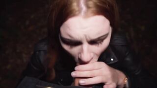 Public Agent - College teen with natural titties goes flushed red when this babe orgasms