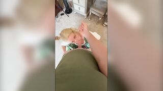 Foreigner Discharges His Filling In My Streudel