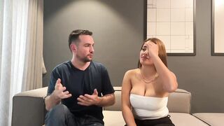 Behind the Scenes with Hawt Giant Titties Lalin girl, Pau Rojas, and Andres Acosta