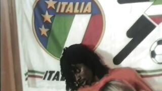Cicciolina and Moana: Three-some with the Ebony Footballer
