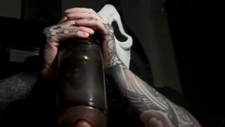 SUPERLATIVELY GOOD OF Omen Bunny & Clear Transparent Silicone TPE Watch-Throughout Toys Loud Groaning Toe Curling Solo Hunk Whimpering Orgasms Compilation