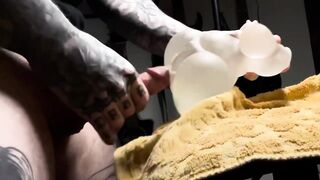 SUPERLATIVELY GOOD OF Omen Bunny & Clear Transparent Silicone TPE Watch-Throughout Toys Loud Groaning Toe Curling Solo Hunk Whimpering Orgasms Compilation