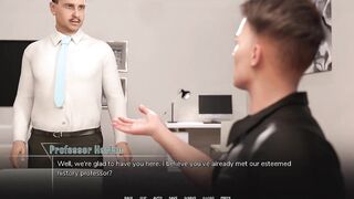 Taboo University - Cute College Red Head Swallows All My Moist Cum