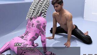 Stranded in Space - Hot Yoga with Ai Robot