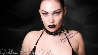 Swallow my female-dominator's spit, loser, and cum whilst licking it off from the floor