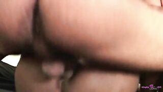 Intensive BBC penetration is all that this ebony hottie desires as it makes her cum